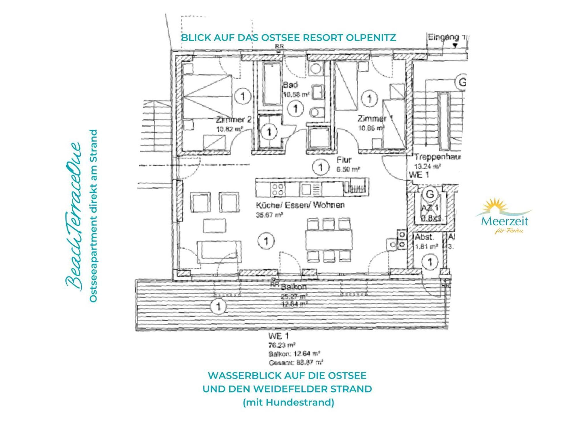 Beachterraceone - Eg, Meerblick, Terrasse, Kamin, Sauna Olpenitz Εξωτερικό φωτογραφία